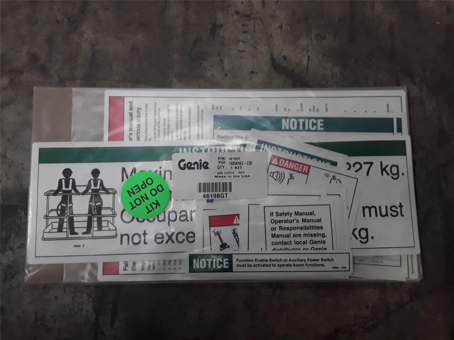 NEW DECAL KIT image 1