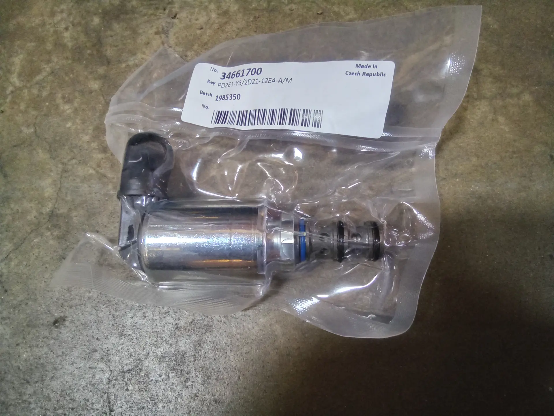 NEW SOLENOID VALVE image 1