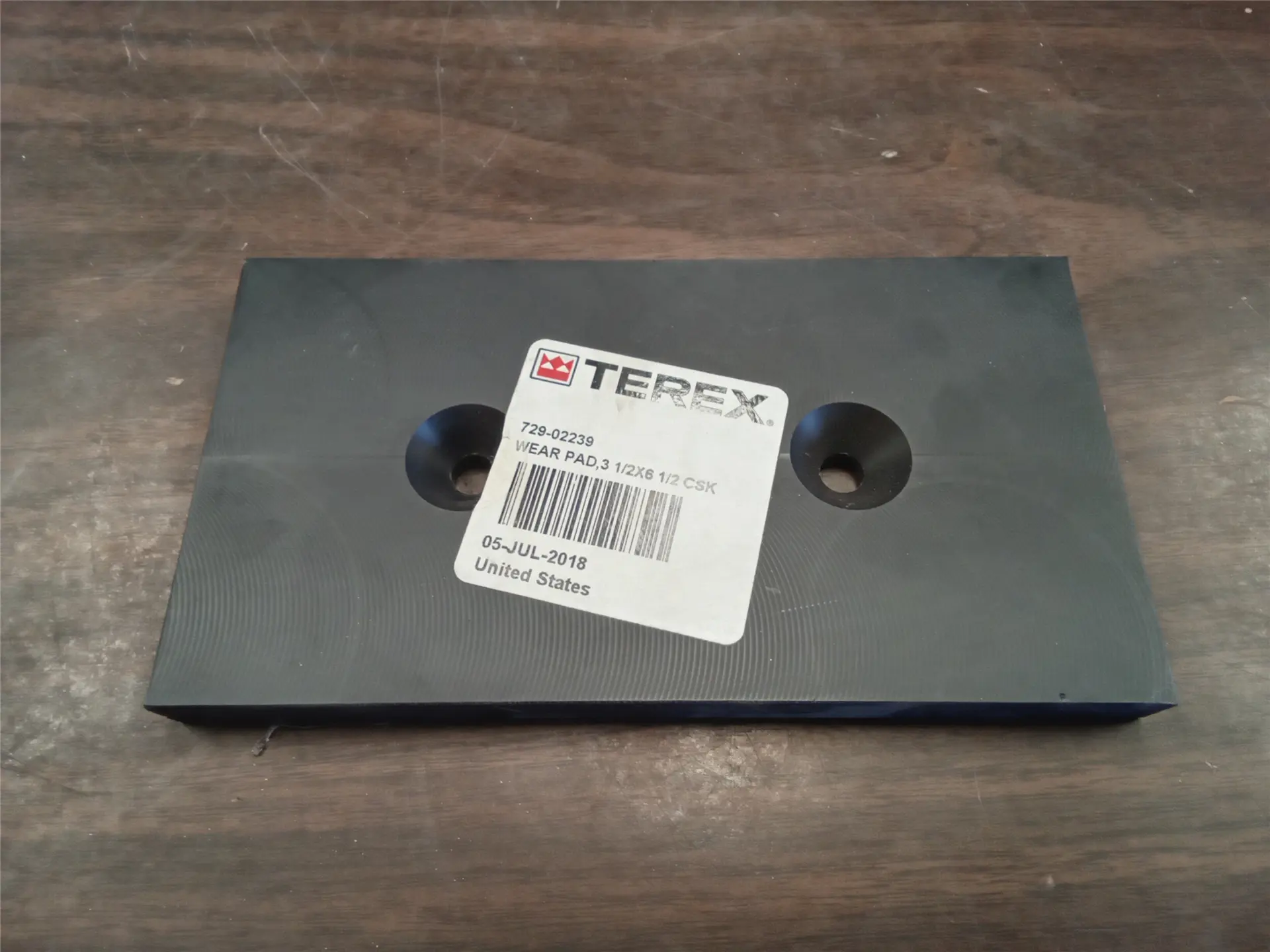 NEW WEAR PAD image 1