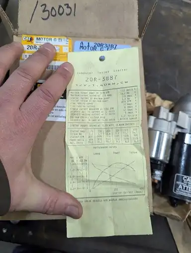 Motor G Elec indicator image 3